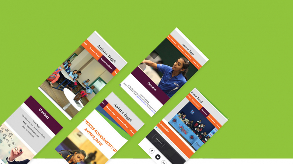 Antara Jaggi Website