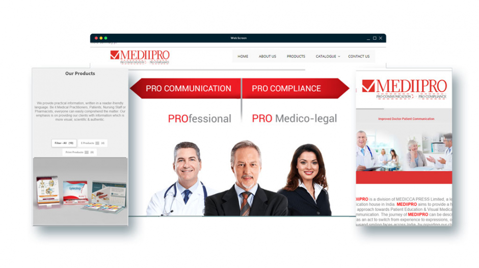 Mediipro Website